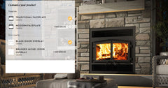 Osburn 37-Inch Stratford II Wood Burning Fireplace