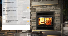 Osburn 37-Inch Stratford II Wood Burning Fireplace