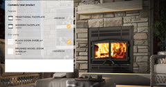 Osburn 37-Inch Stratford II Wood Burning Fireplace