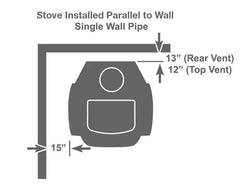 Vermont Castings Intrepid Flexburn Wood Burning Stove w/ 30% Tax Credit Eligibility