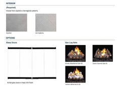 Superior WRE4500 30-Inch Tall Opening Outdoor Wood Burning Fireplace with White Refractory Panel