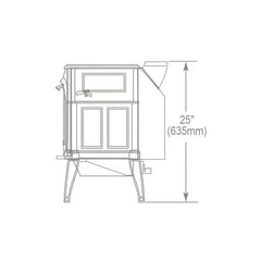 Vermont Castings Encore Wood Burning Stove w/ 30% Tax Credit Eligibility