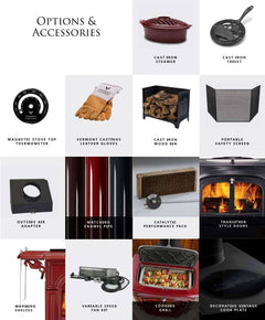 Vermont Castings Defiant Wood Burning Stove w/ 30% Tax Credit Eligibility