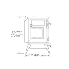 Vermont Castings Defiant Wood Burning Stove w/ 30% Tax Credit Eligibility